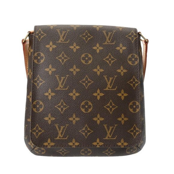 LOUIS VUITTON Authentic Brown Monogram Canvas Shoulder Bag - Picture 2 of 11
